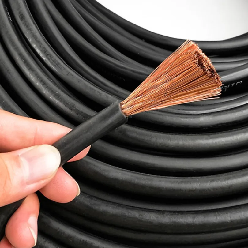 Cable de soldadura cuadrado de cobre puro de 16mm, cable de toma...