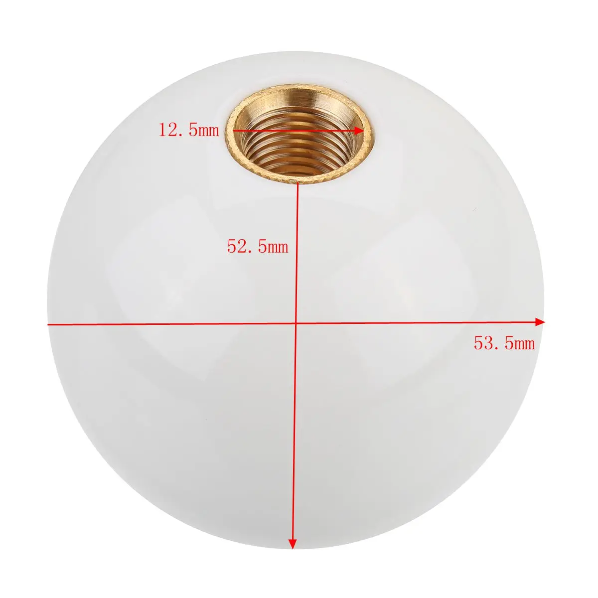 5 скоростей ручная круглая шариковая ручка переключения передач M10x1.5 рычаг с
