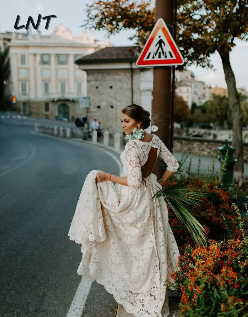 Кружевные свадебные платья цвета слоновой кости с коротким рукавом | Свадьбы и