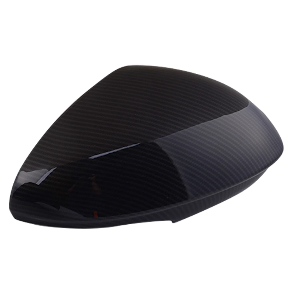 Углеродное волокно 1 пара боковое зеркало заднего вида крышка накладка ABS