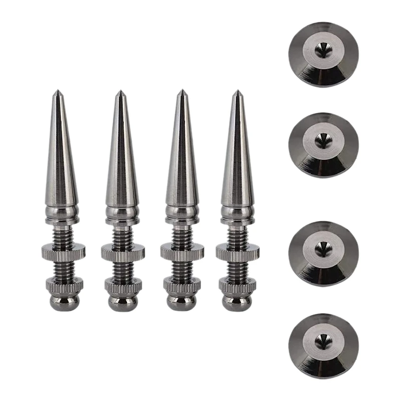 4 пары из чистой меди ударопрочный динамик для ног шип сабвуфер Базовая подставка