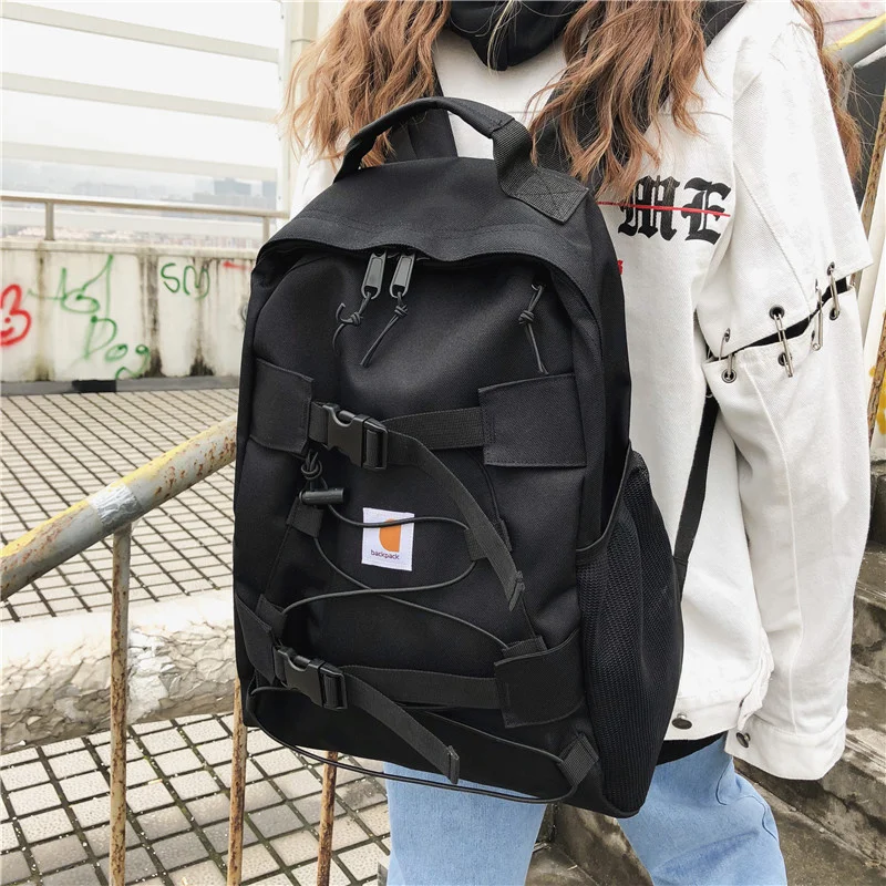 Рюкзак унисекс в Корейском стиле, школьный портфель в стиле Харадзюку, повседневные вместительные дорожные сумки для студентов