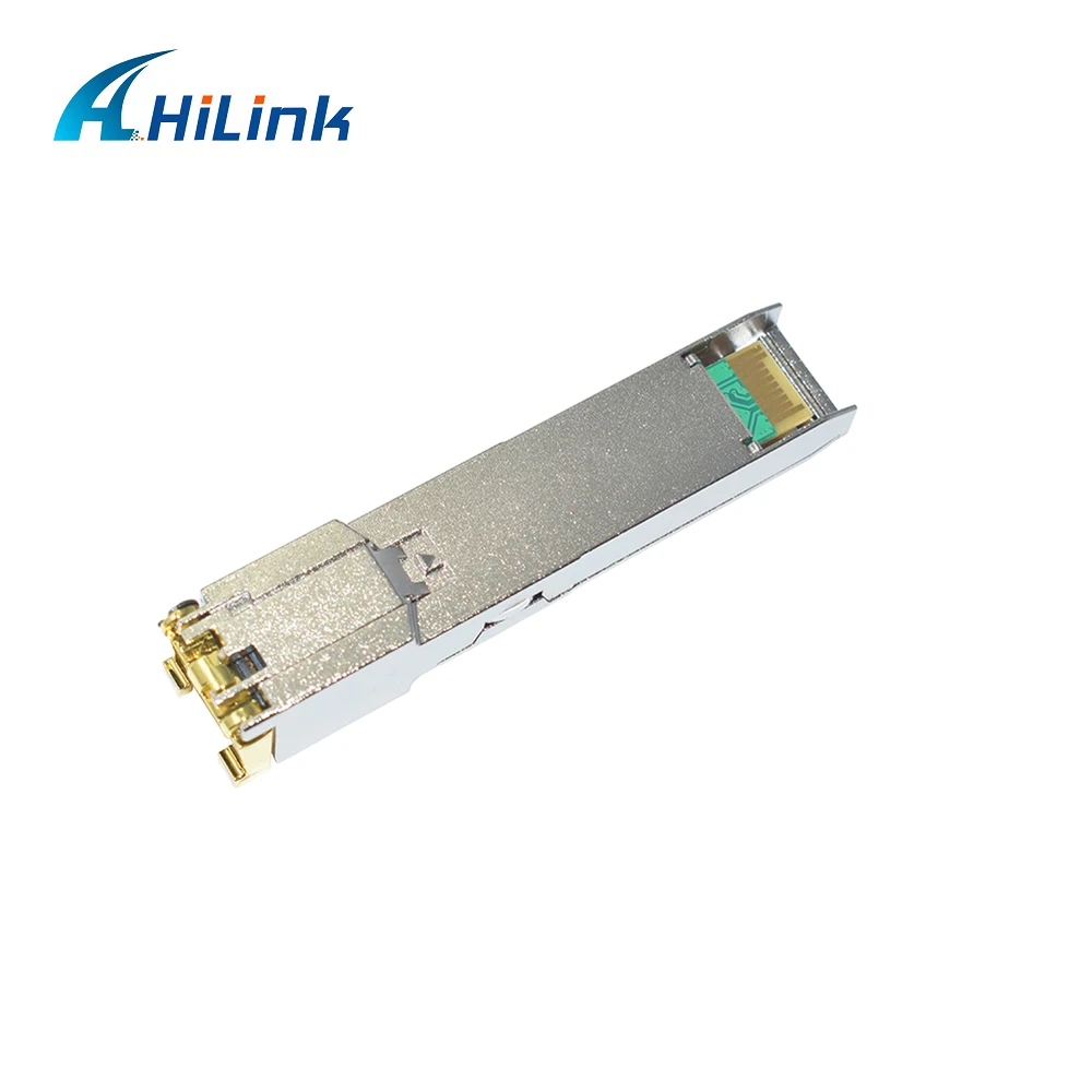 Hilink 100base-TX или 10/100 Базовая мини гигабитный преобразователь интерфейса Медь RJ45 SFP-T