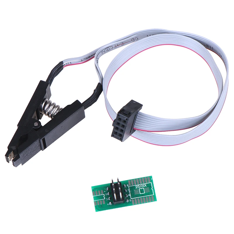 Soic8 Sop8 флэш-чип зажим для проверки ИС плата Adpter bios/24/25/93 программатор Socket Programer