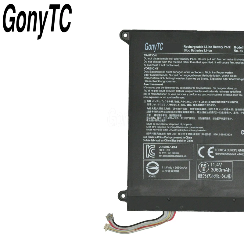 Фото PA5214U-1BRS PA5214U Аккумулятор для ноутбука Toshiba Portege Z20T-B Z20T-C 11,4 В 36 Втч WT20-B №4