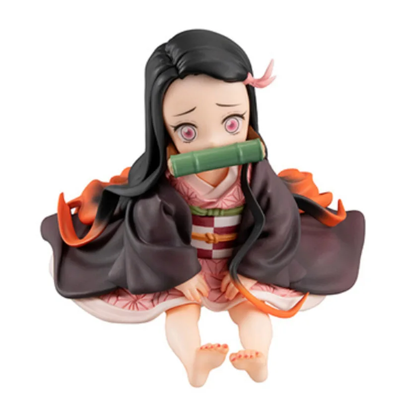 Демон убийца Kimetsu no Yaiba Kamado Tanjirou Nezuko Zenitsu Giyuu ПВХ фигурка Модель Коллекционная