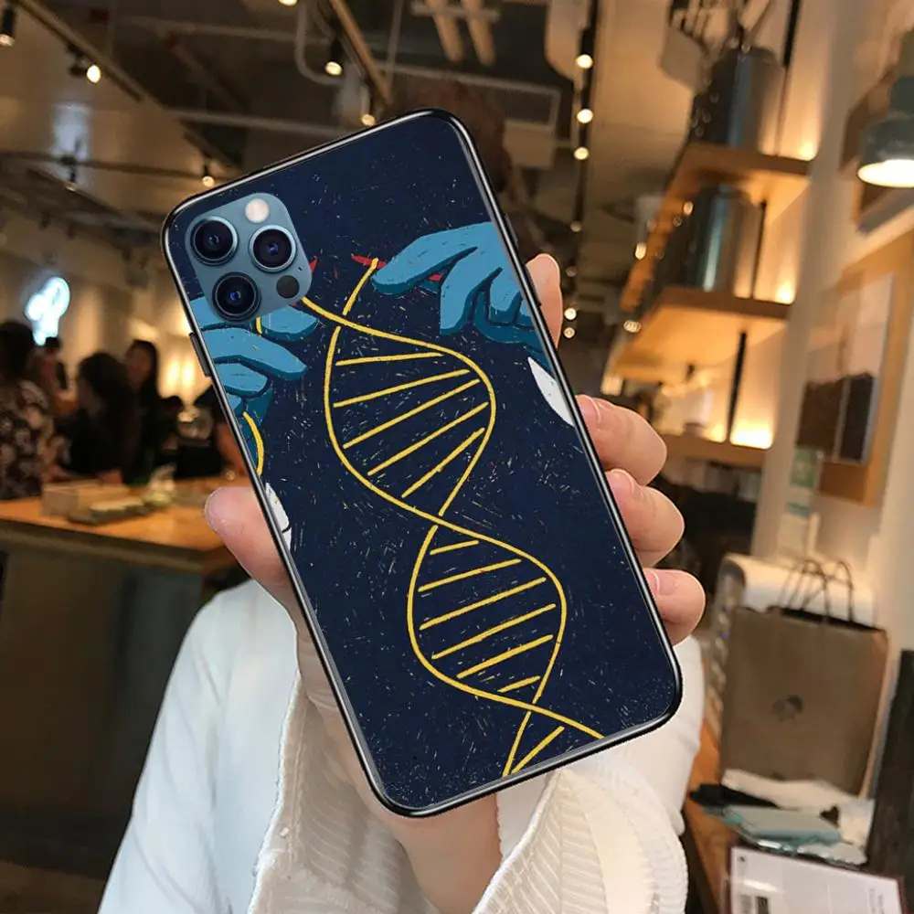 Чехол для телефона Doctor angel с кардиограммой iphone 12 pro max 11 8 7 6 s XR PLUS X XS SE 2020 mini black cell