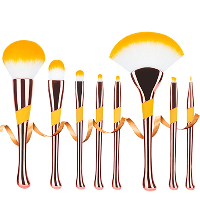 Набор кистей для макияжа новые розовые бейсбольные кисти высококачественные