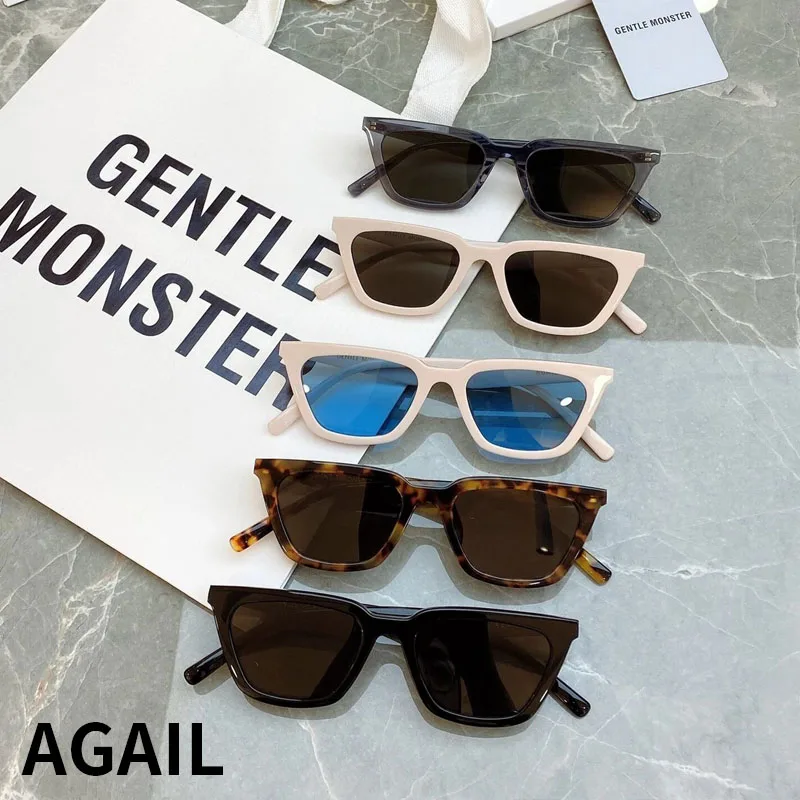 

Gentle Monster Sunglasses For Men Women 2021 Vintage Luxury Brand Designer Trending Products UV400 Acetate Black GM Sun Glasses