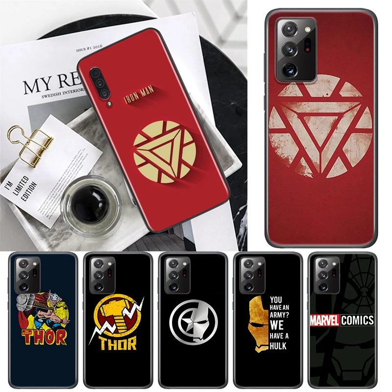 

Marvel Avengers Hero Logo For Samsung A72 A52 A02 S A32 A12 A42 A51 A91 A81 A71 A41 A31 A21 S A11 A01 A03 Core UW Phone Case