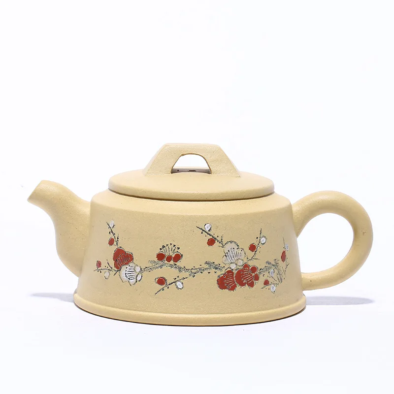 

Yixing Zisha teapot section nide bell teapot handmade gift teapot special Zisha tea set