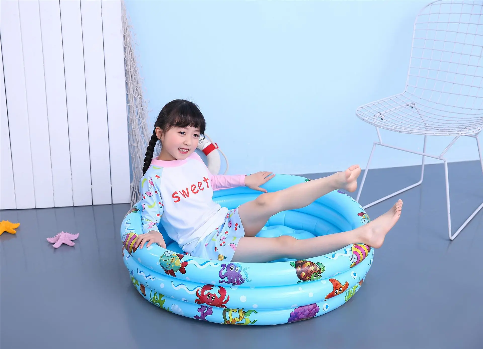 Rooxin детский бассейн утолщенный ПВХ для купания Piscina ванна для бассейна надувной матрас для бассейна Домашнее использование детский бассейн