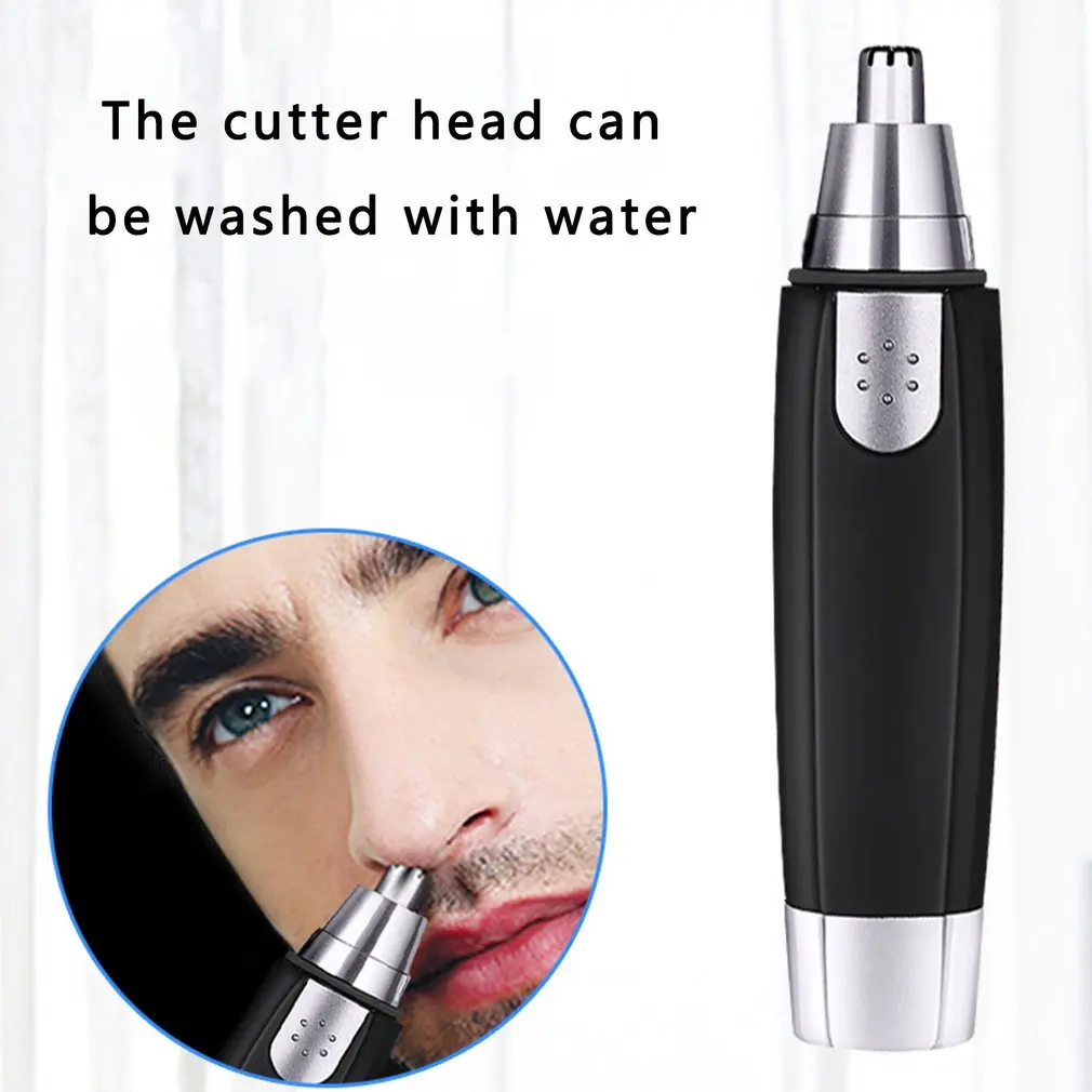Electric Nose Hair Trimmer Implement Shaver Clipper Ear Neck Eyebrow Man Woman Clean Razor Remover Kit | Красота и здоровье
