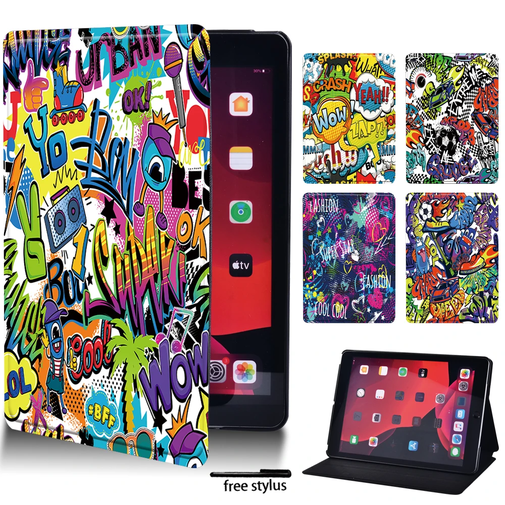 

For Apple IPad 8th 7th 10.2 Inch / 5th 6th 9.7"/ Mini 1 2 3 4 5 7.9 Inch/ IPad 2 3 4 Tablet Folio Leather Stand Case Cover