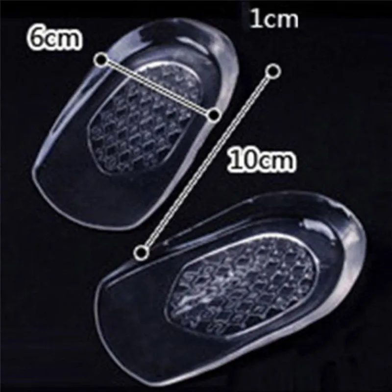 Фото New Silicon Gel Insoles Back Pad Heel Cup for Calcaneal Pain Health Feet Care Support spur feet cushion silicone foot pads Обувь New Silicon Gel Insoles Back Pad Heel Cup for Calcaneal Pain Health Feet Care Support spur feet cushion silicone foot pads Обувь