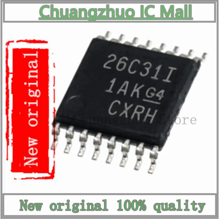 

10PCS/lot AM26C31IPWR AM26C31IPW 26C31I TSSOP-16 IC Chip New original