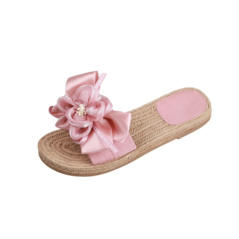 

Flat Sandals Beach Slippers Womens luxury shoes women designers Flip - flops handmade vacation summer womans shoes