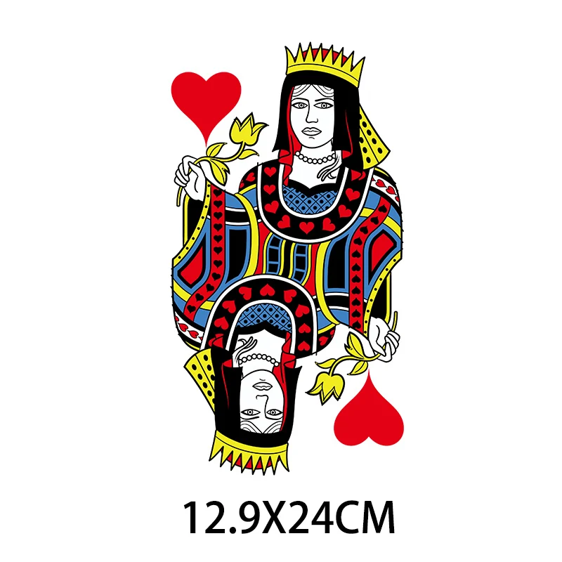 Термочувствительные патчи Joker для покера наклейки глажки одежды