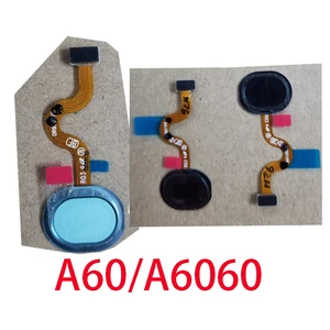 Для Samsung Galaxy A60 A606 датчик отпечатков пальцев кнопка домой гибкий кабель