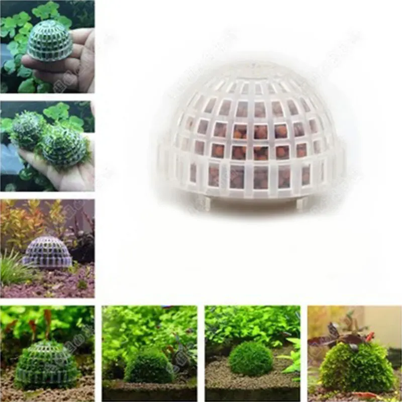 1 шт. аквариумное украшение живые растения средство шар Моха фильтр для дерева