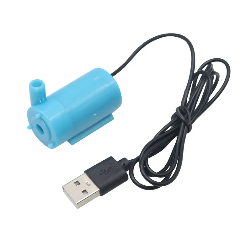 1 шт. погружной насос DC 3V5V6V USB низкий уровень шума бесщеточный мотор Pump120L/H Мини