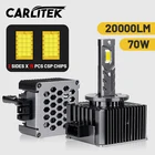 D1S светодиодные лампы D2S D3S HID лампы D1R D2R D3R D4S D5S D8S Автомобильные фары для авто 6000 лм K наборы для преобразования диодов 12 в универсальные