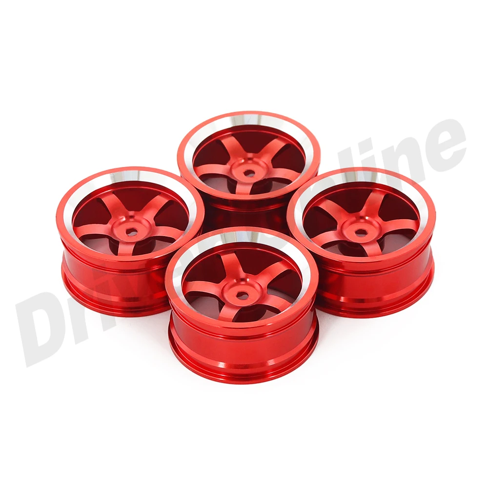 4 шт. RC алюминиевый сплав обода для 1/10 дрейфующий автомобиль Sakura D4 SC XI HSP 94123 Tamiya 416 T4