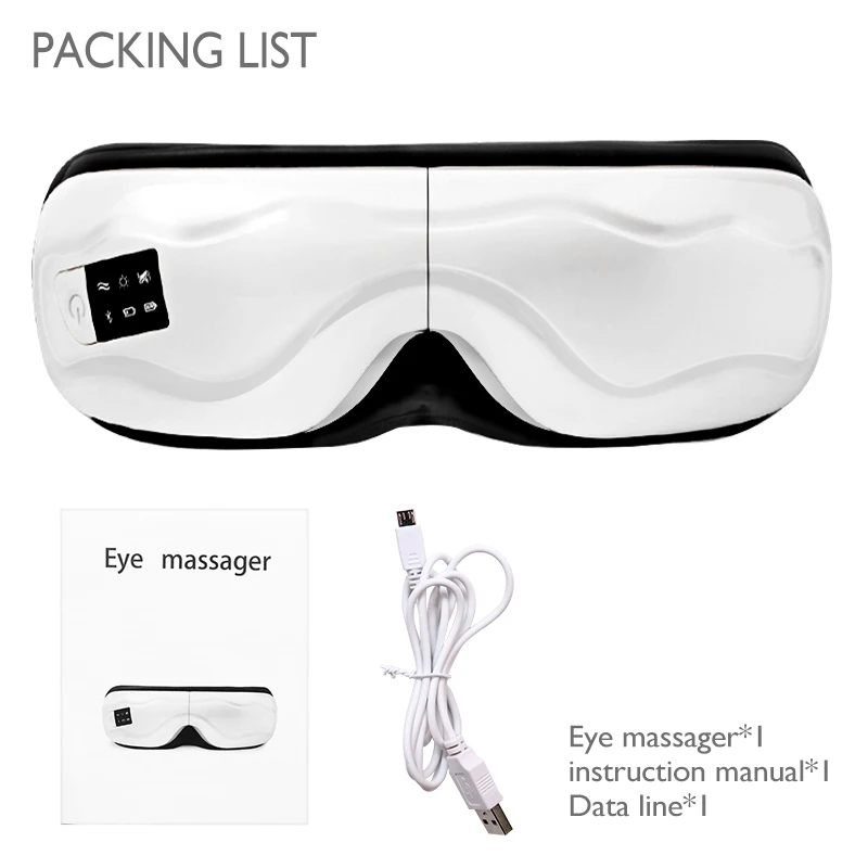 Перезаряжаемый умный массажер для глаз магниты акупунктурного массажа