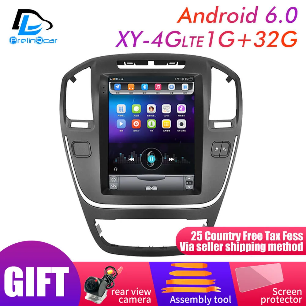 XY 4G 1G32G An6.0 4G LTE вертикальный экран android 9,0 Система Автомобильный gps Мультимедиа Видео Радио плеер в тире для opel insignia автомобильный navigaton стерео - Цвет: XY 4G 1G32G An6.0