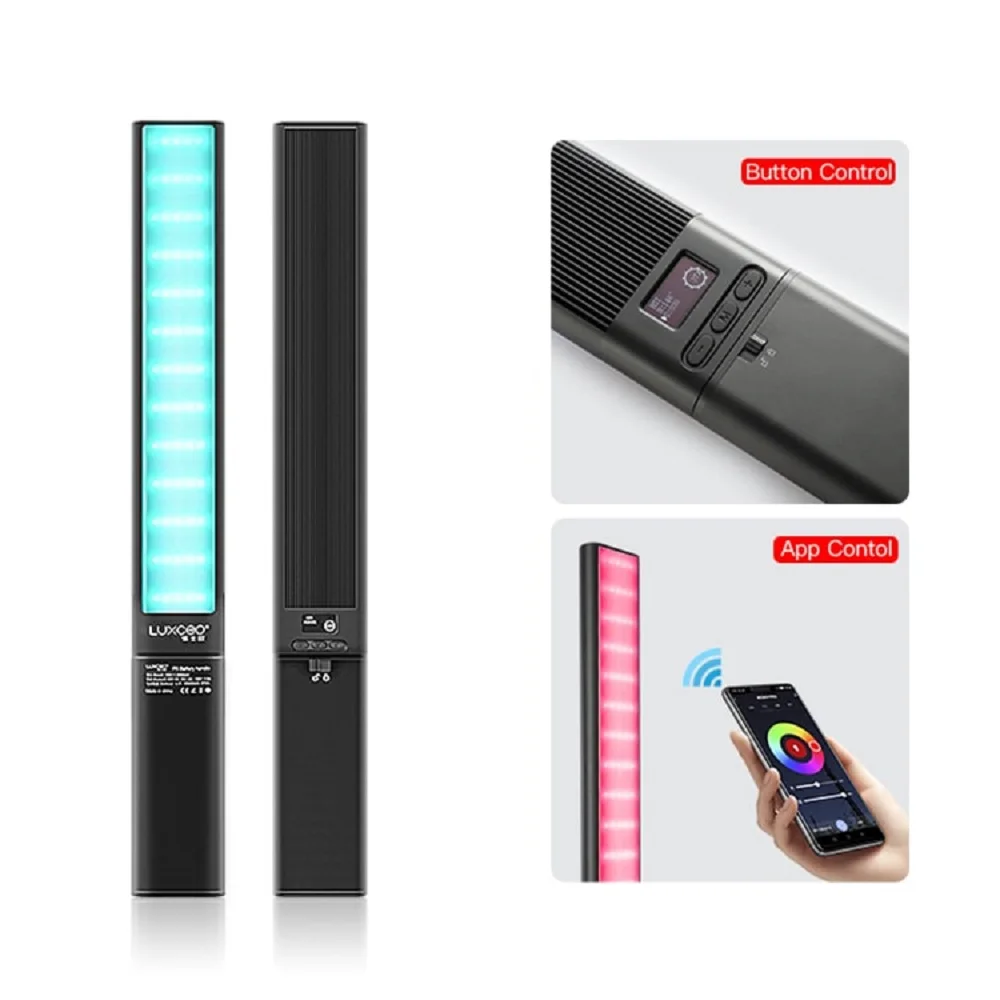 Светодиодная лампа для видеосъемки светильник бар RGB приложение Управление