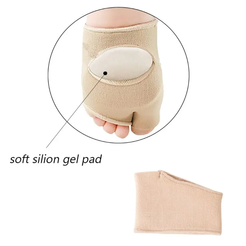 

Forefoot Pad Gel Sleeve Foot Painful Metatarsal Head Support Feet Care Cushion K1KD