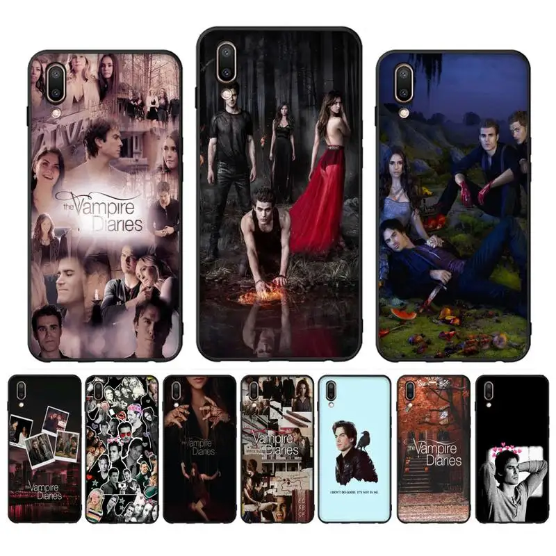 

The Vampire Diaries Phone Case Case For Oppo Reno Realme C3 6Pro Cover For vivo Y91C Y17 Y19 Funda Capa
