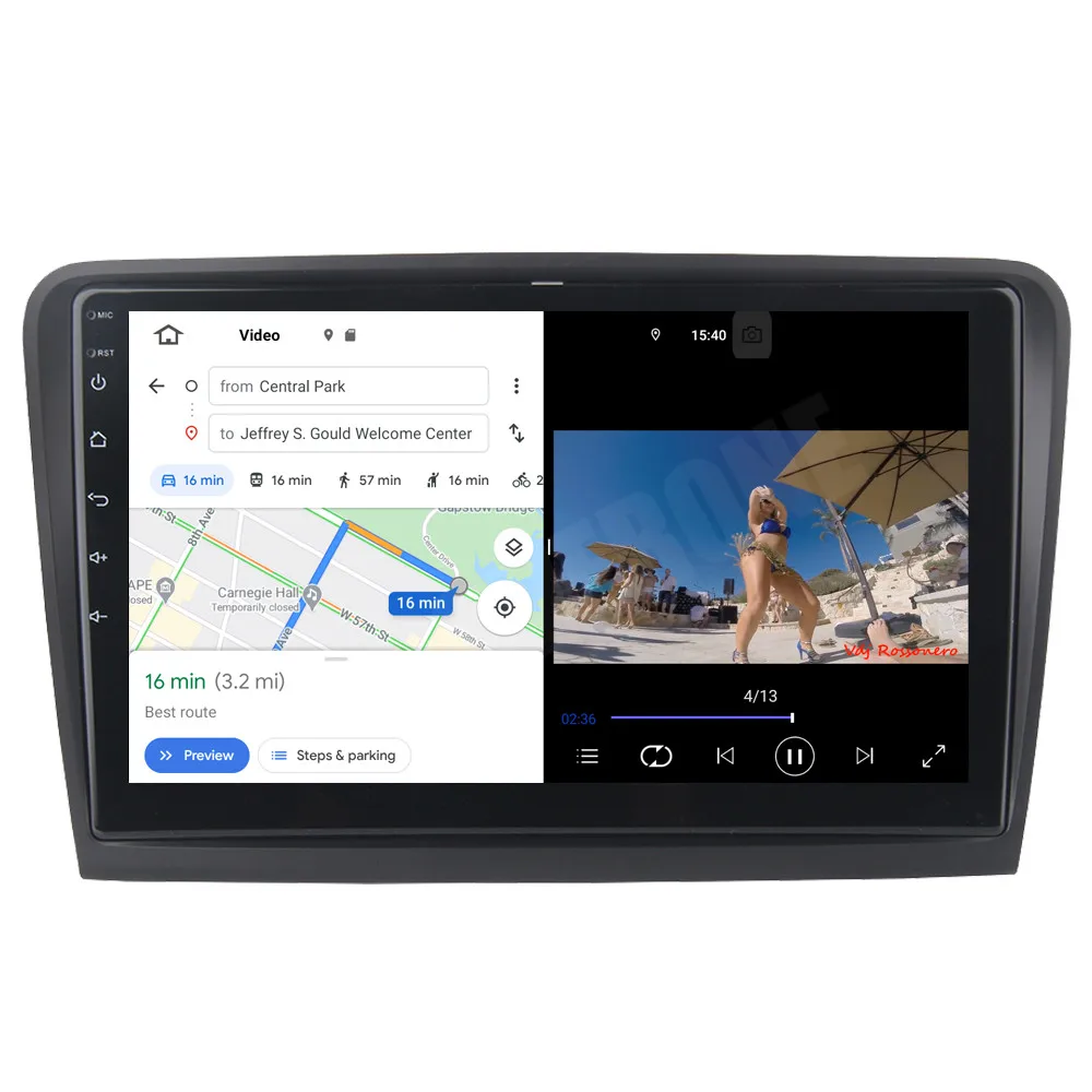 Автомобильный мультимедийный плеер для Skoda Superb 2008 2014 Android 10 Восьмиядерный