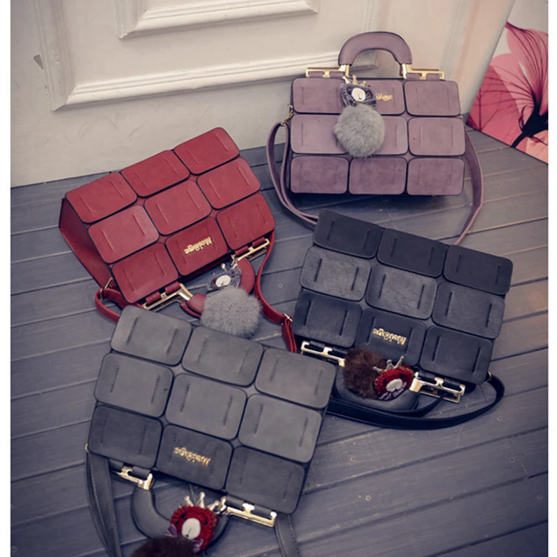 Женская сумка из искусственной кожи через плечо 2019|boston bag|brand women bagwomen bag |