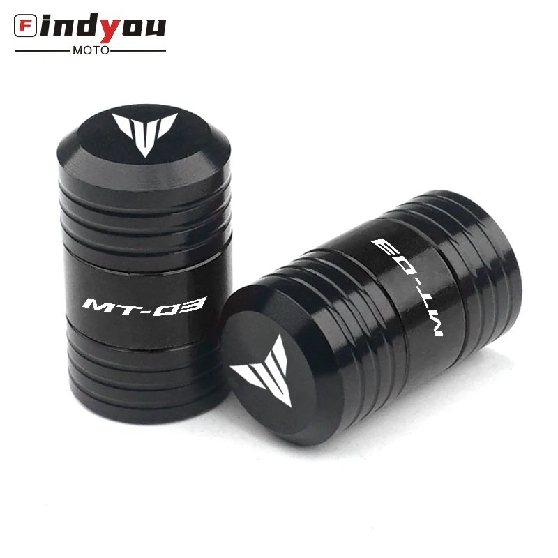 for YAMAHA MT25 MT-25 MT03 MT-03 MT 25 03 2017 2018 2019 Latest CNC aluminum Big Motorcycle Wheel tire valve caps airtight cover |