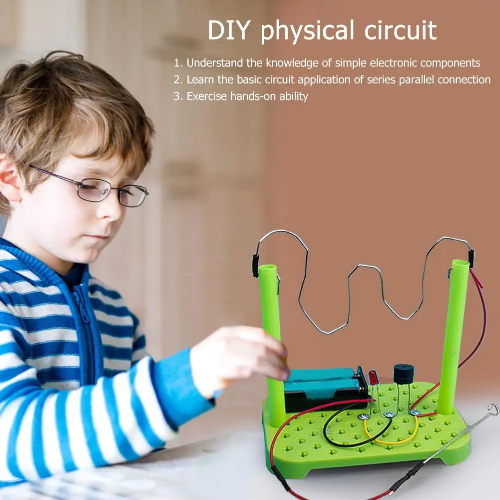 

Набор схем «сделай сам», физический научный эксперимент, Детские обучающие игрушки, обучающая игрушка для мозга, физический научный случай...