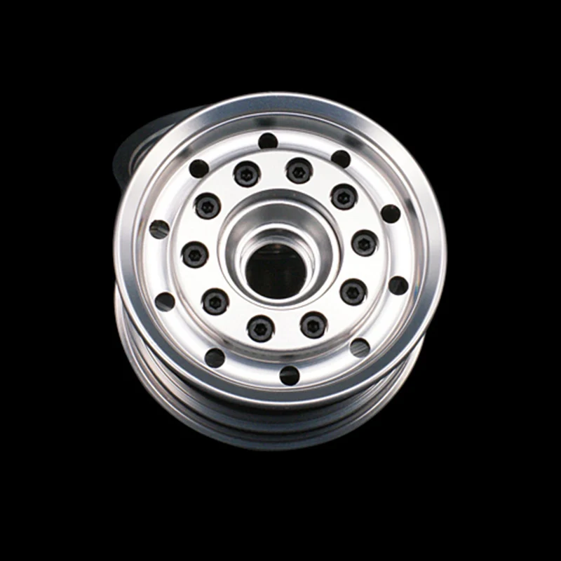 LESU широкий металлический ступицы переднего колеса для 1/14 Радиоуправляемый тягач