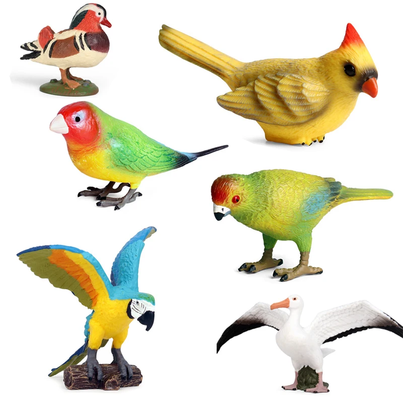 

Экшн-фигурки в виде животных, индейки, ара, совы, Eagles, страуса, Пеликан