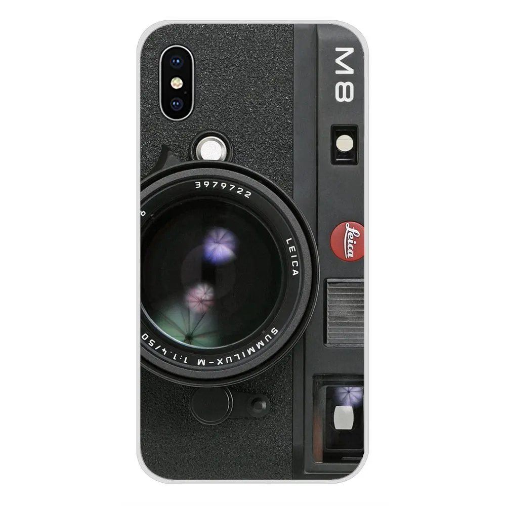 Аксессуары Чехлы для телефона leica камера немецкий Sony Xperia XA1 XA2 XZ1 XZ2 Z1 Z2 Z3 compact M2 M4 M5 C6