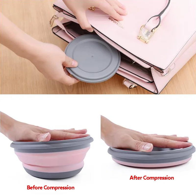 3 шт./компл. Силиконовый складной Bento Дети &quotЛанч Бокс Портативный обеда