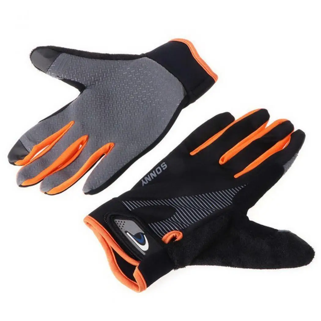 Силиконовые противоскользящие перчатки на весь палец для занятий спортом