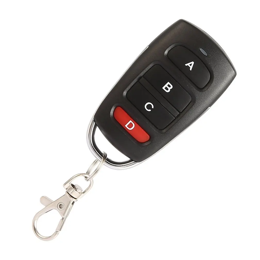 Универсальный копировальный ключ 433 МГц беспроводной металлический 4-клавишный