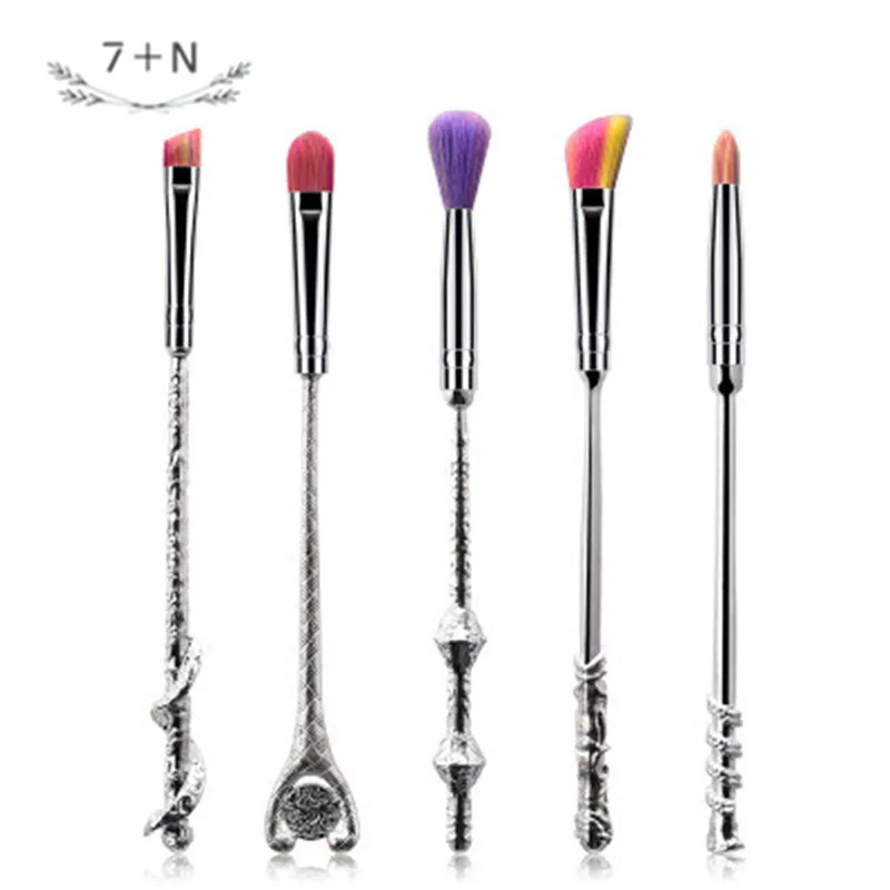 5Pcs Eye makeup brush Harry potter wand like Beauty tools Popular hot style novel products personalized | Красота и здоровье