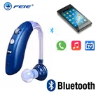 S-25A Bluetooth слуховой аппарат аудиофон усилитель звука беспроводной усилитель слуха слушать музыку звонки просмотра ТВ чат слуховой аппарат