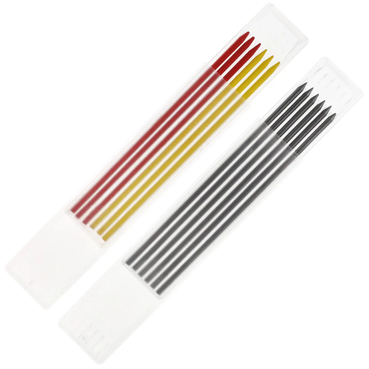 

12Pcs Solid Carpenter Pencil Refills 2.8mm Deep Hole Mechanical Pencil Replacements Refills Moisture Resistance Pencil Refills