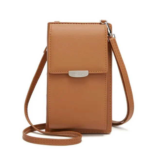 

Small Leather Shoulder Bag, Crossbody Bag CellPhone Wallet Purse Lightweight Crossbody Handbags for Women