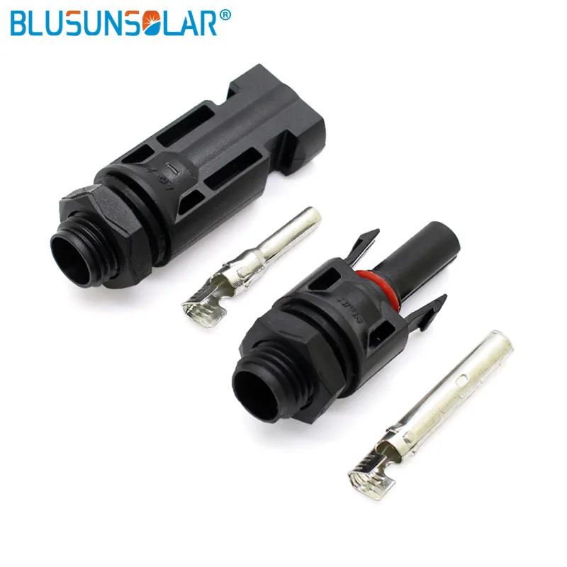 Blusunsolar 100 X Pairs TUV Approval Solar Panel Mount Connector M12 For Combiner Box | Обустройство дома