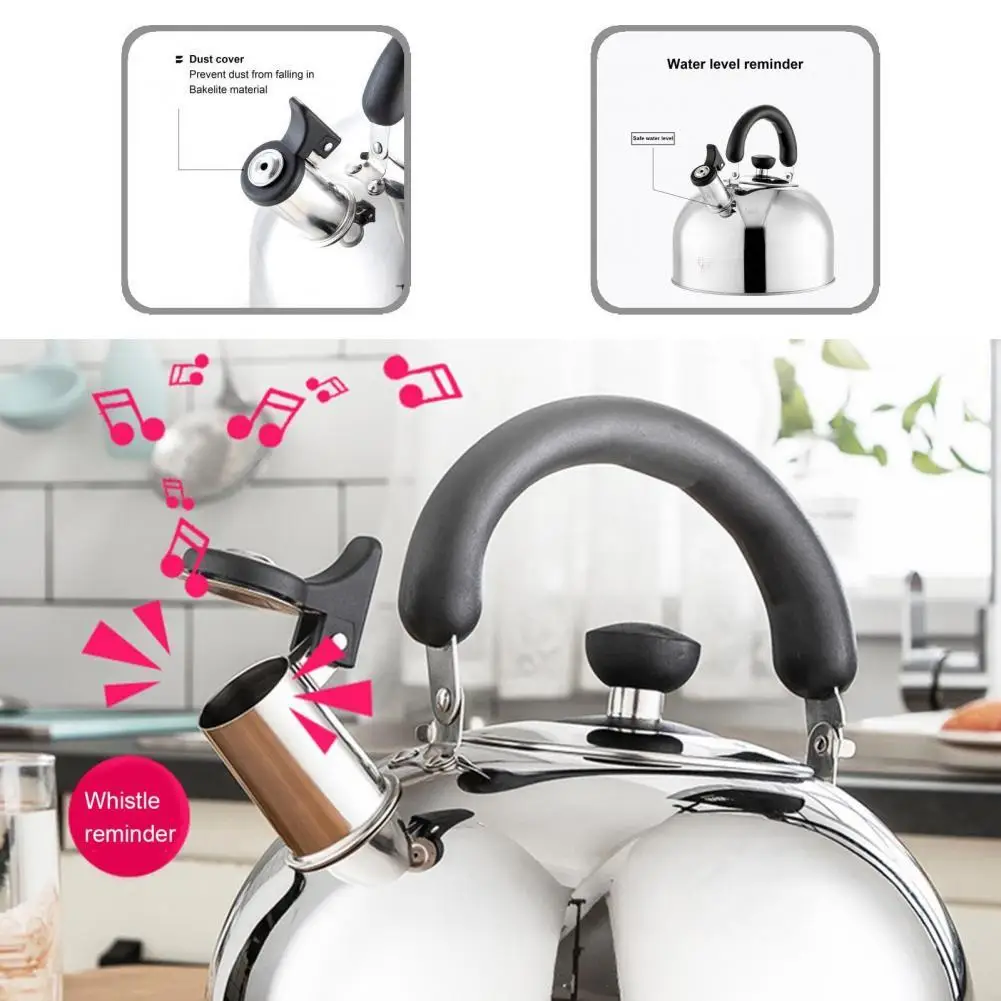 

Anti-scalding Stainless Steel Large Capacity Whistling Water Pot for Office