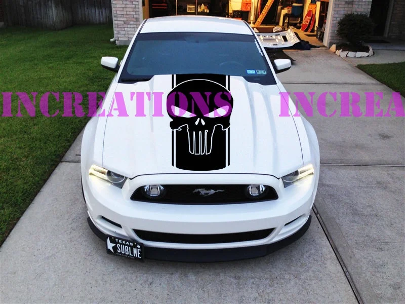 Универсальный спортивный капот для Ford Mustang|Наклейки на автомобиль| |