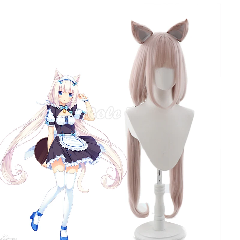 Аниме Chocola NEKOPARA Косплей Ванильная горничная Костюмы кошка Неко девушка некопара